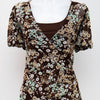 #72 Karen Kane Camisole Top Brown | c. 197 | Size 12