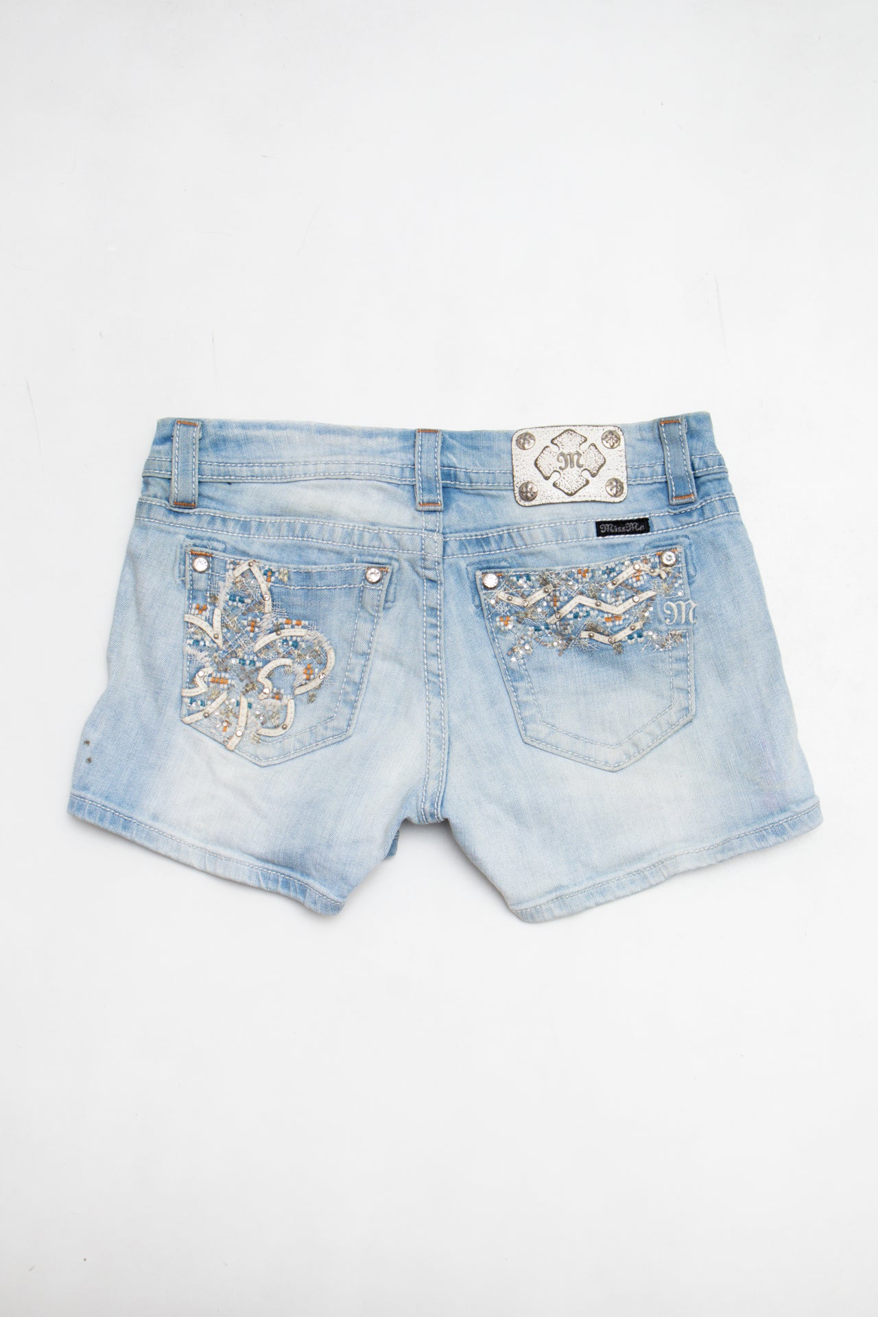 #083 Miss Me Booty Short Blue | c. 213 | Size 10