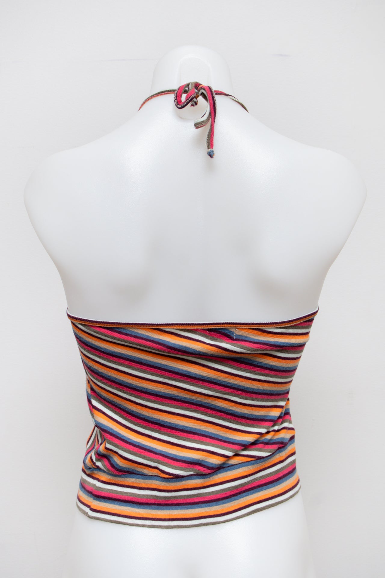 #06 Etam Halter Top Orange | c. 181 | Size 8