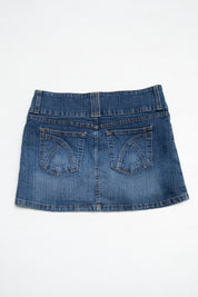 #160 Lei Mini Skirt Blue | c. 200 | Size 8/10