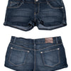 #187 Paris Blues Booty Short Blue | c. 209 | Size 8