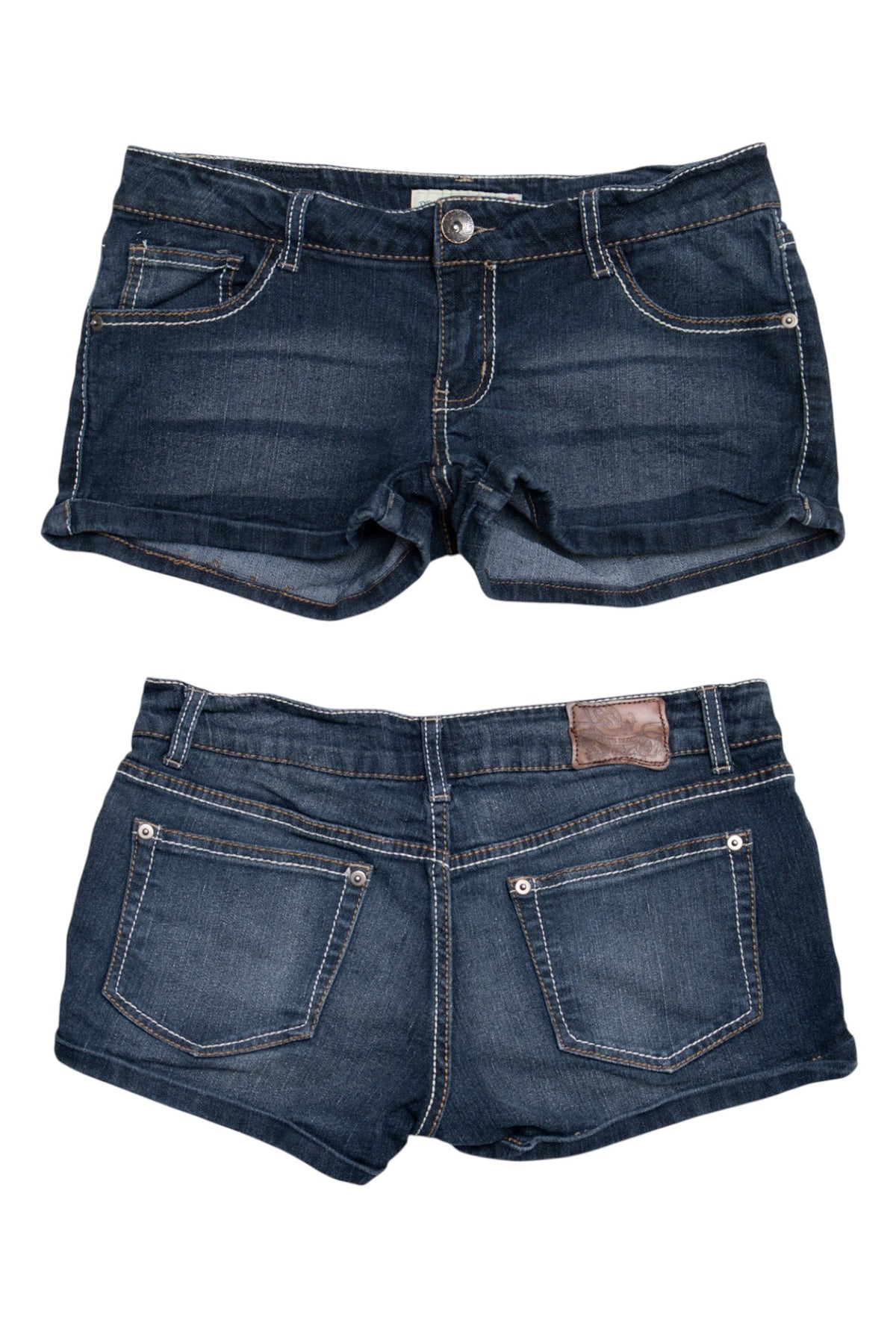 #187 Paris Blues Booty Short Blue | c. 209 | Size 8