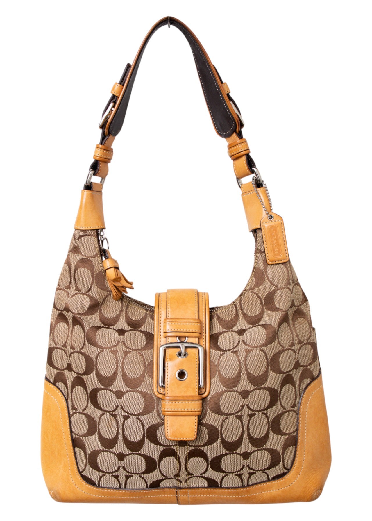 #166 Coach Bag Brown | c. 214 | Size