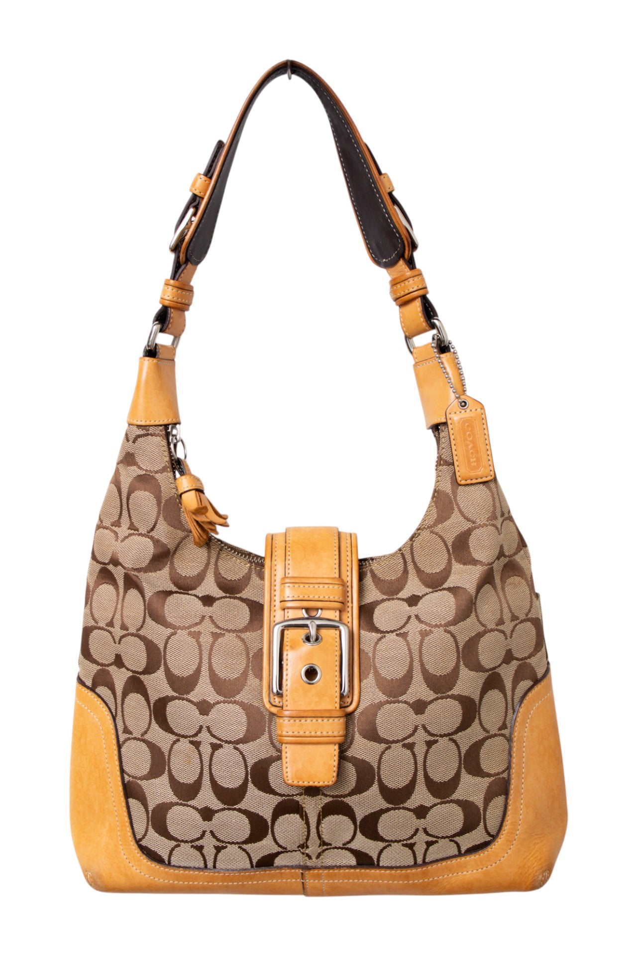 #166 Coach Bag Brown | c. 214 | Size