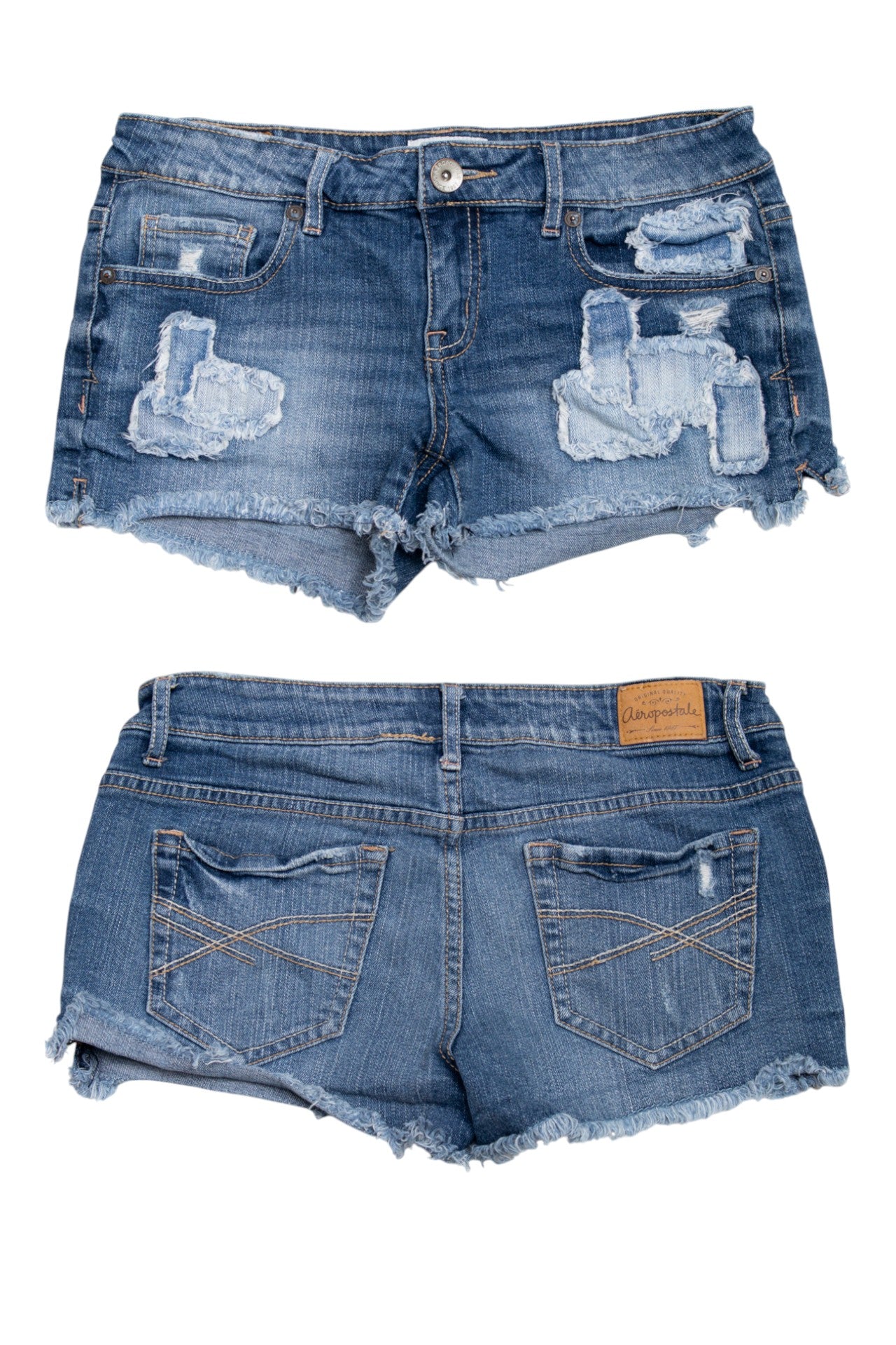 #191 Aeropostale Denim Shorts Blue | c. 199 | Size 6