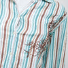 #048 Point Zero Long Sleeve Blue | c. 209 | Size 12