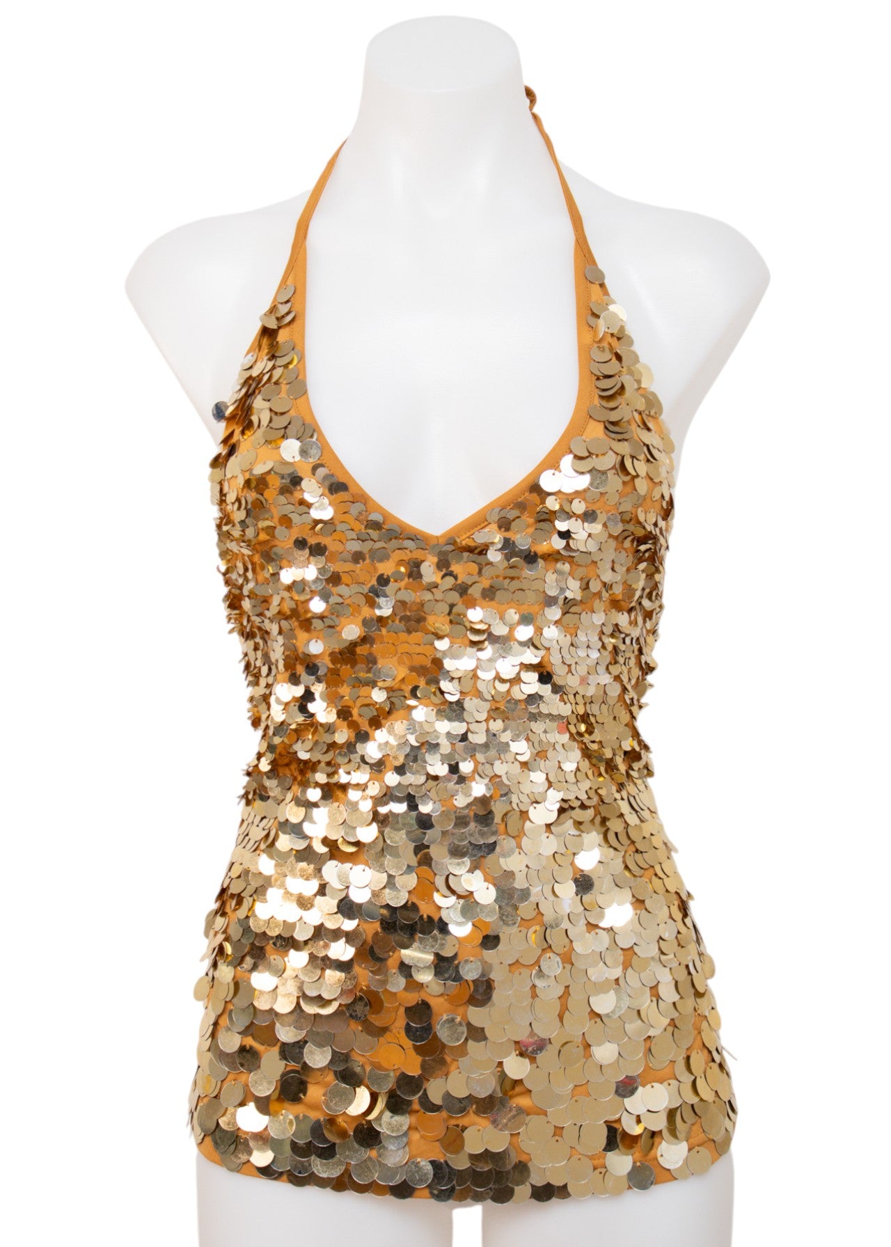 #003 Yamamay Halter Gold | c. 210 | Size 8
