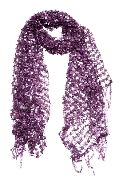 #205 Scarf Purple | c. 204 | Size