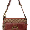 #188 Coach Shoulder Bag Brown | c. 196 | Size