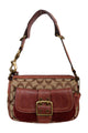 #188 Coach Shoulder Bag Brown | c. 196 | Size