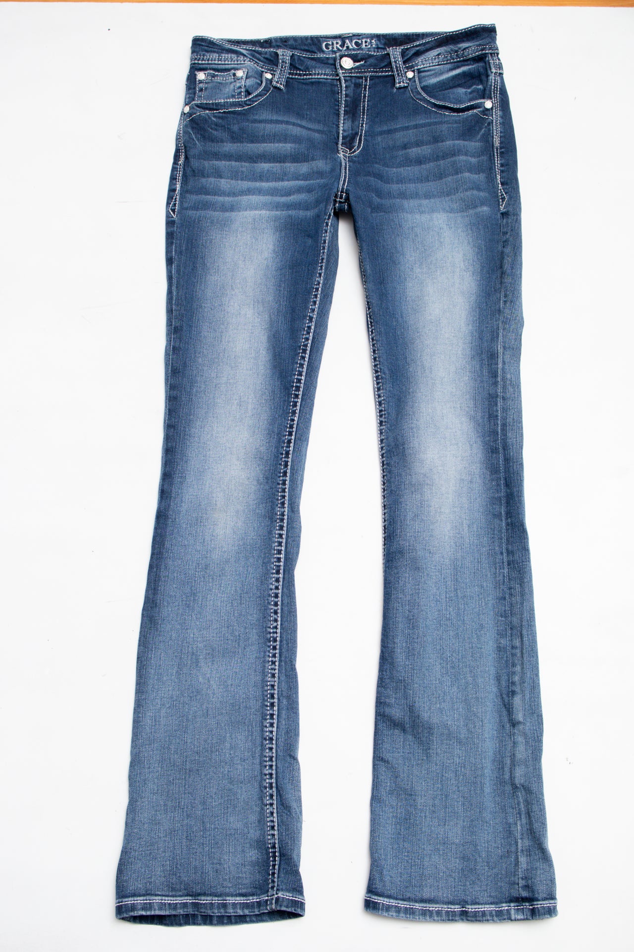#036 Grace Jeans Blue | c. 206 | Size 10