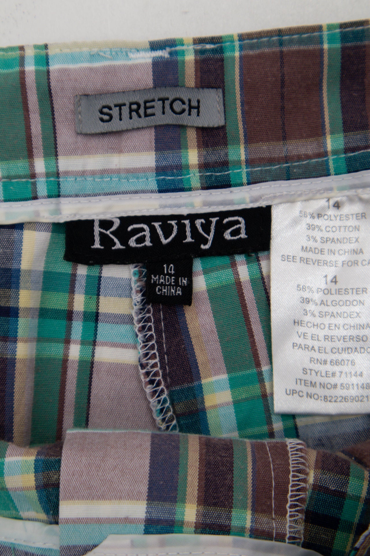 #143 Raviya Shorts Blue | c. 203 | Size 14
