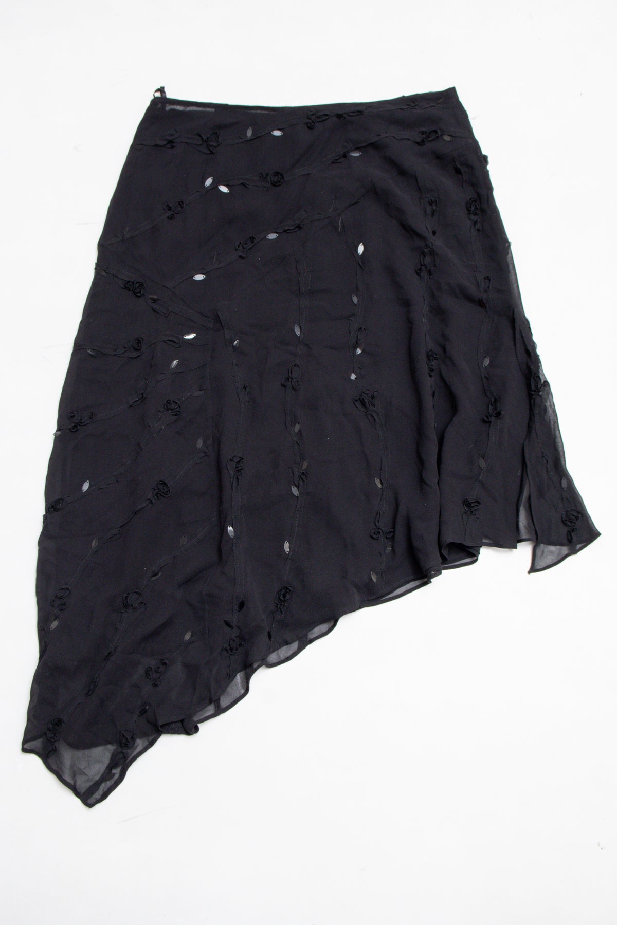 #163 Lafayette 148 New York Petite Skirt Black | c. 207 | Size 6