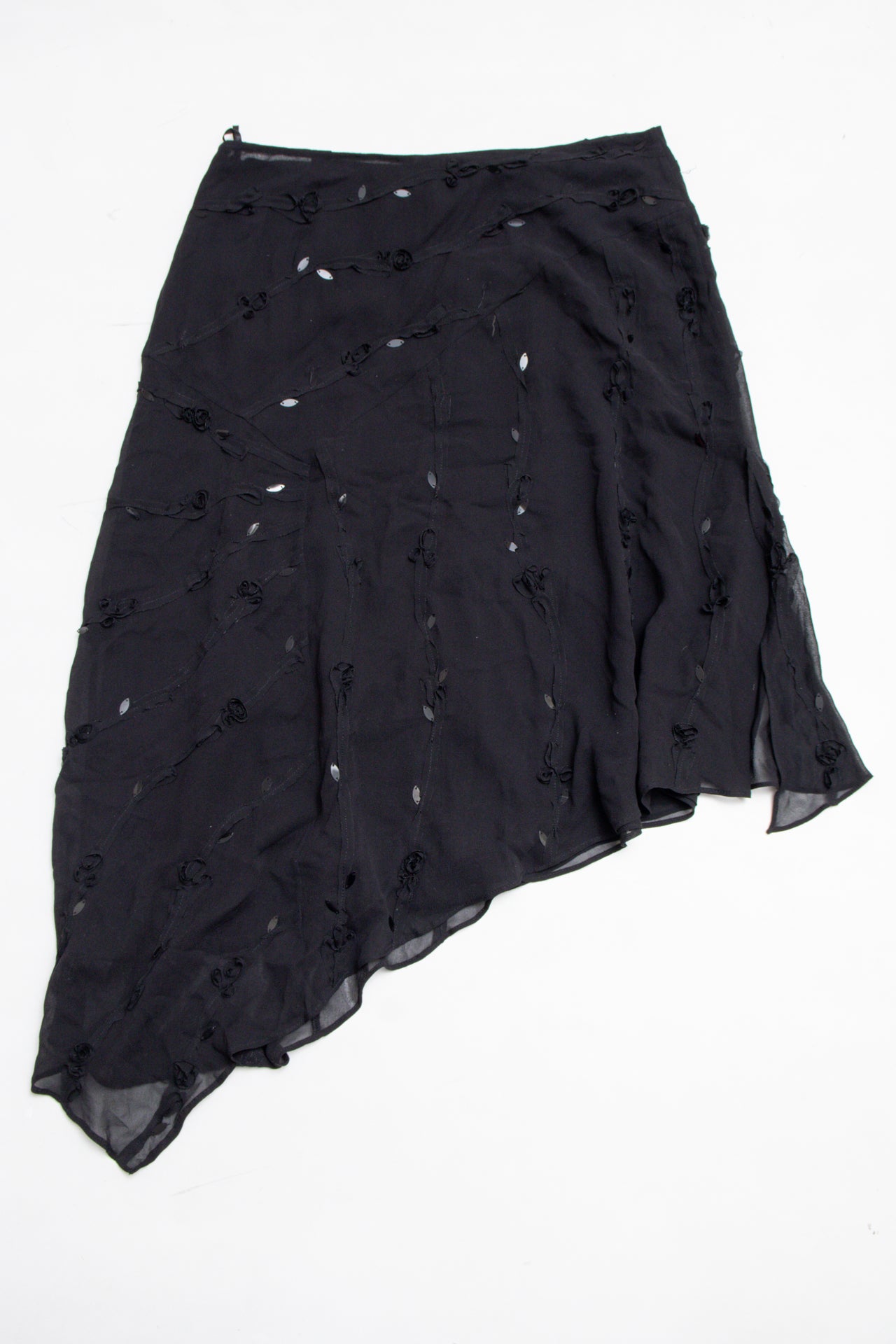 #163 Lafayette 148 New York Petite Skirt Black | c. 207 | Size 6