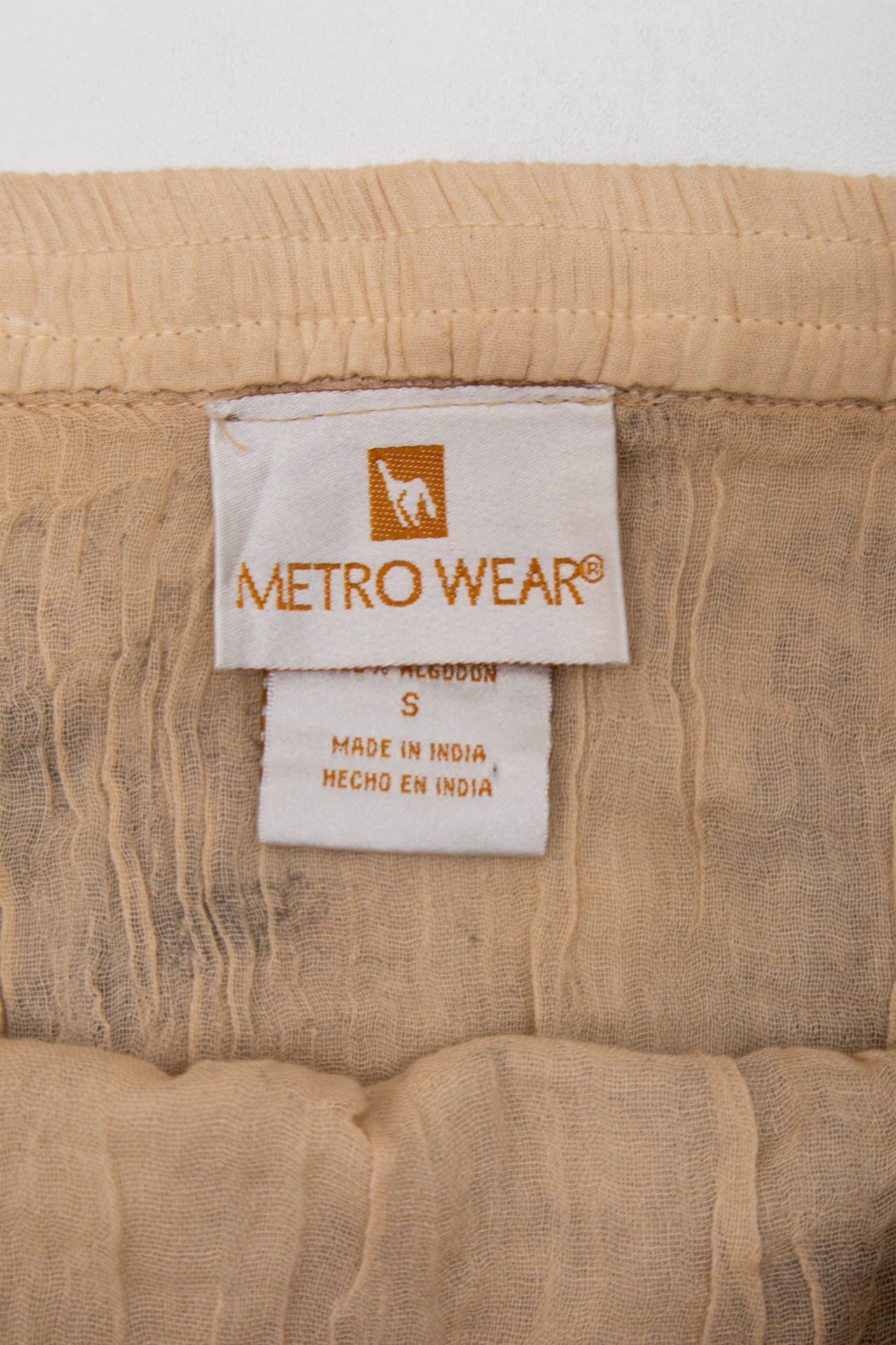#115 Metro Wear Skirt Beige | c. 201 | Size 10