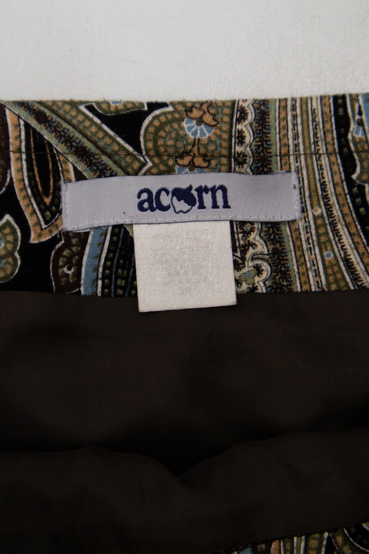#095 Acorn Skirt Brown | c. 203 | Size 8