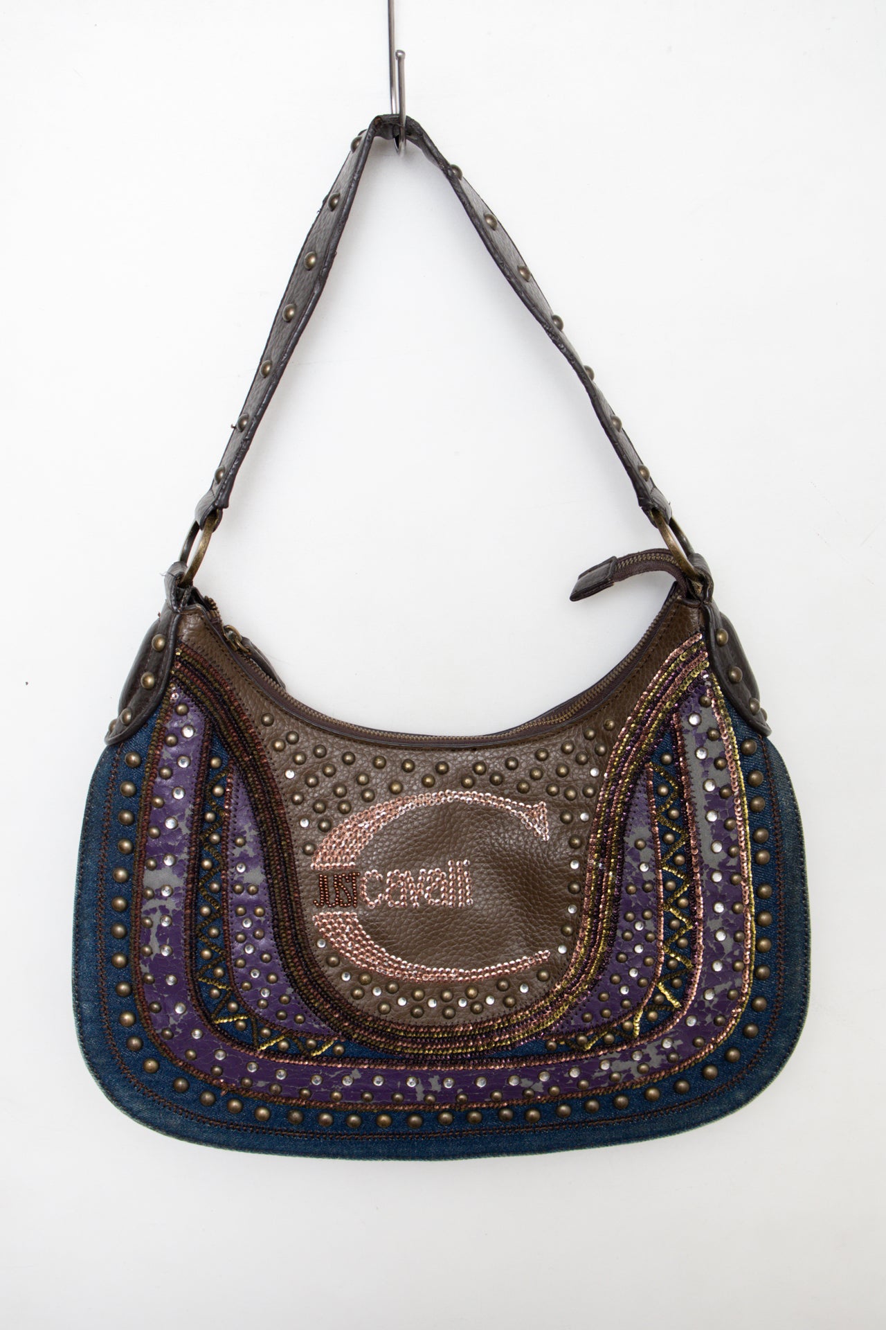 #198 Just Cavalli Shoulder Bag Brown | c. 196 | Size