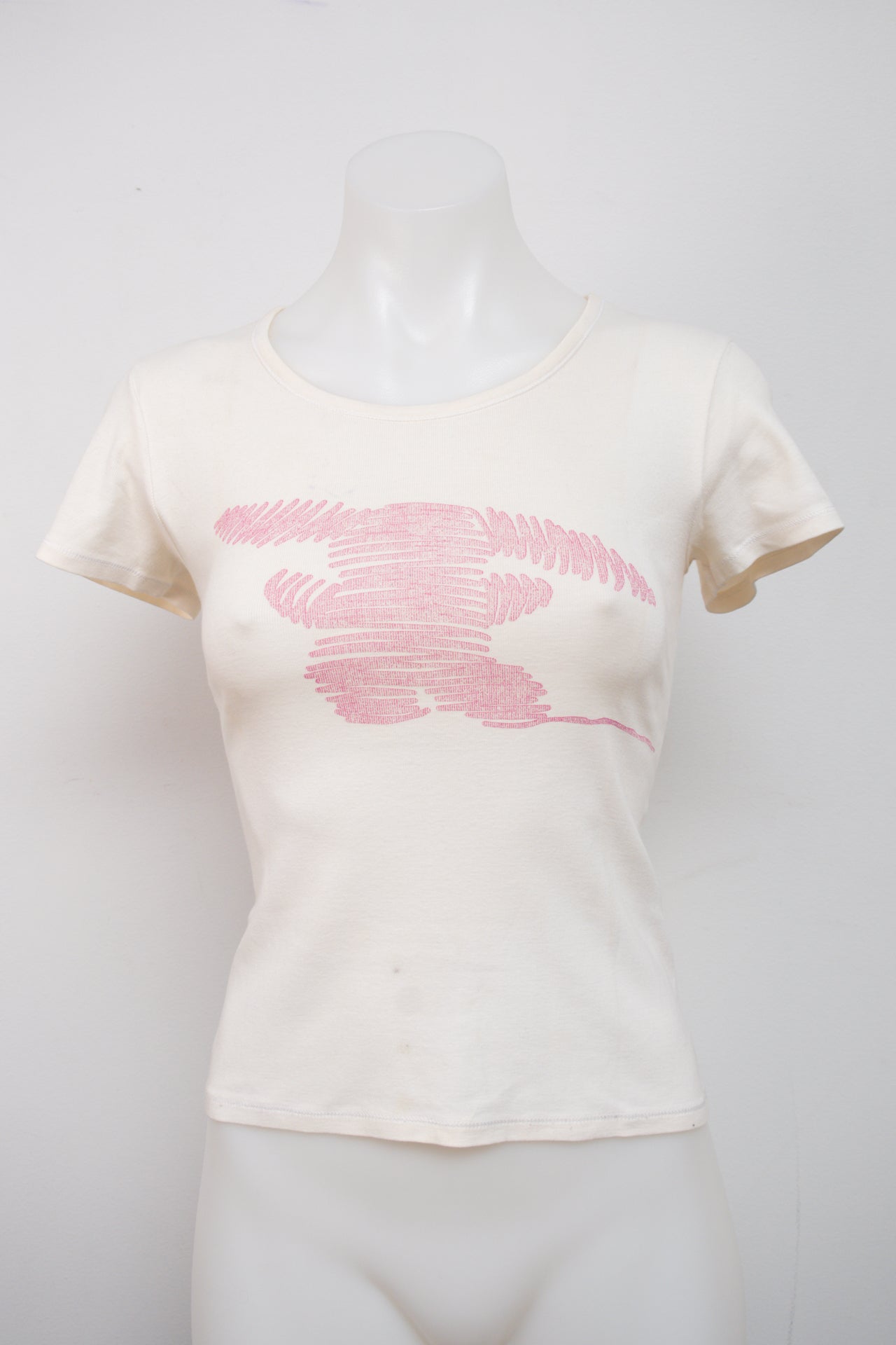 #154 T-shirt White | c. 206 | Size 10
