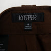 # Kasper Pants Brown | c. | Size 6