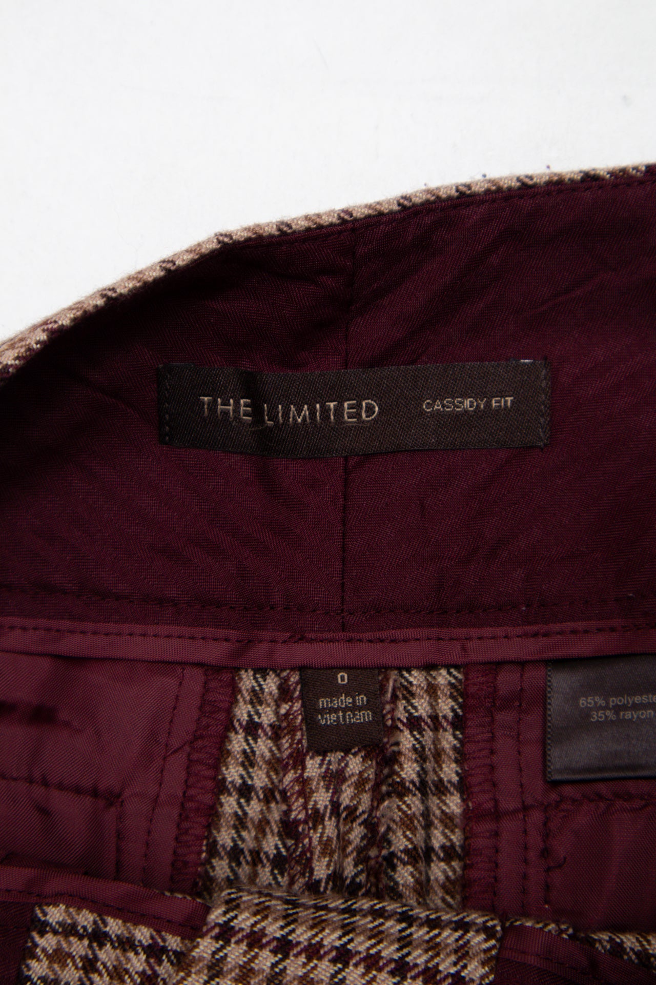 #102 The Limited Pants Brown | c. 201 | Size 8