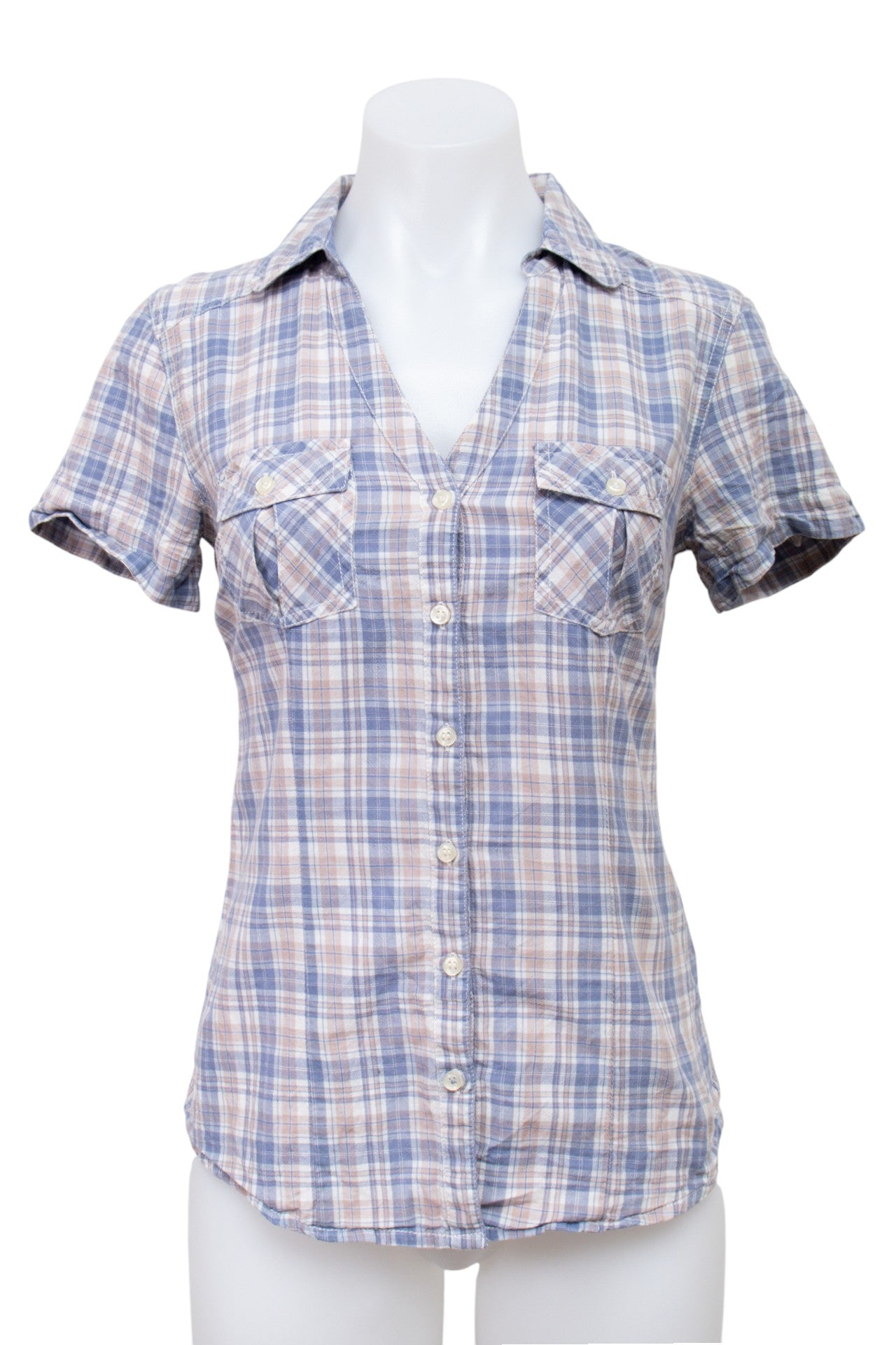 #82 X-blue T-shirt Blue | c. 198 | Size 8