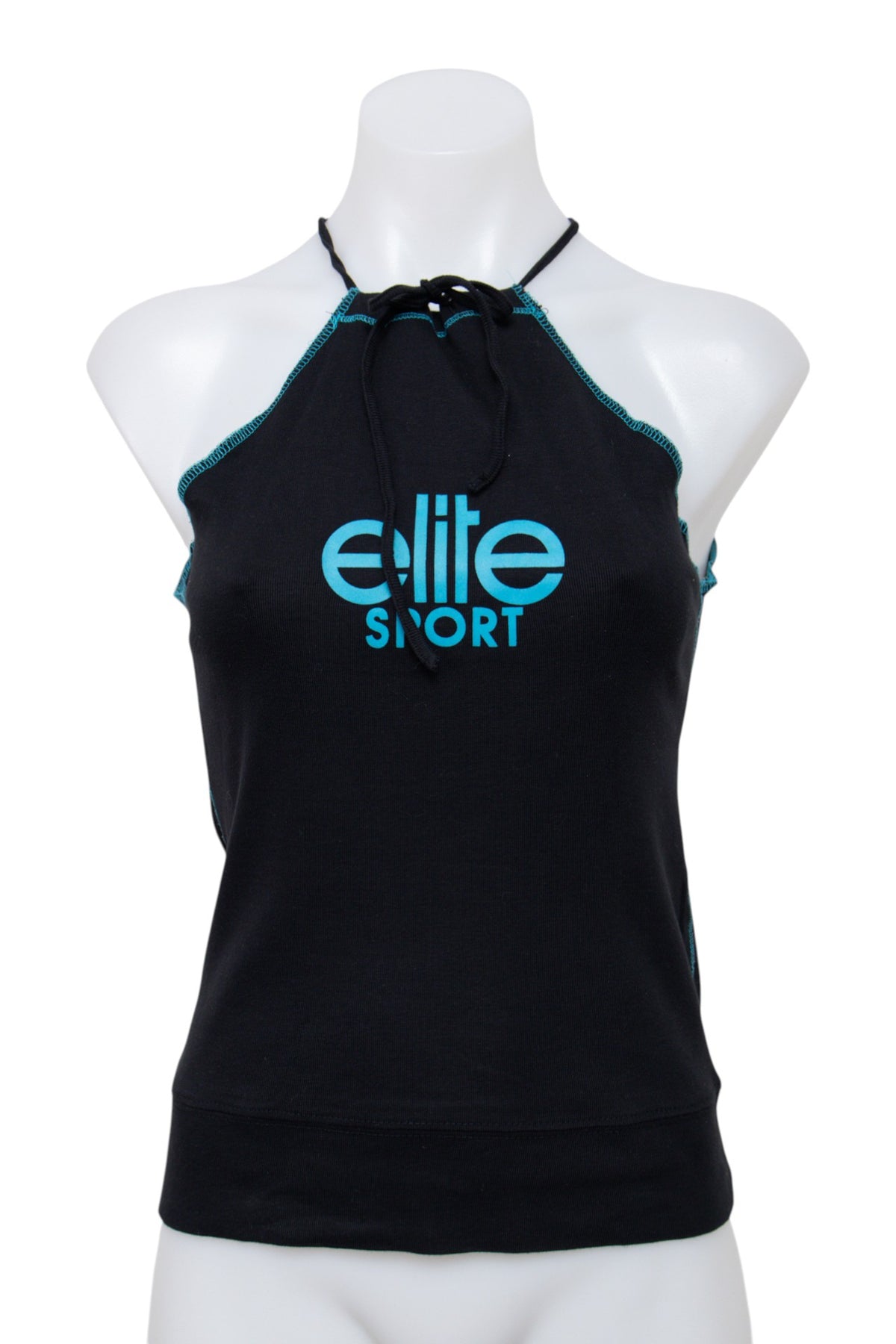 #003 Elite Models Fashion Top Black | c. 209 | Size 8