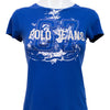 #090 Polo Jeans T-shirt Blue | c. 202 | Size 8