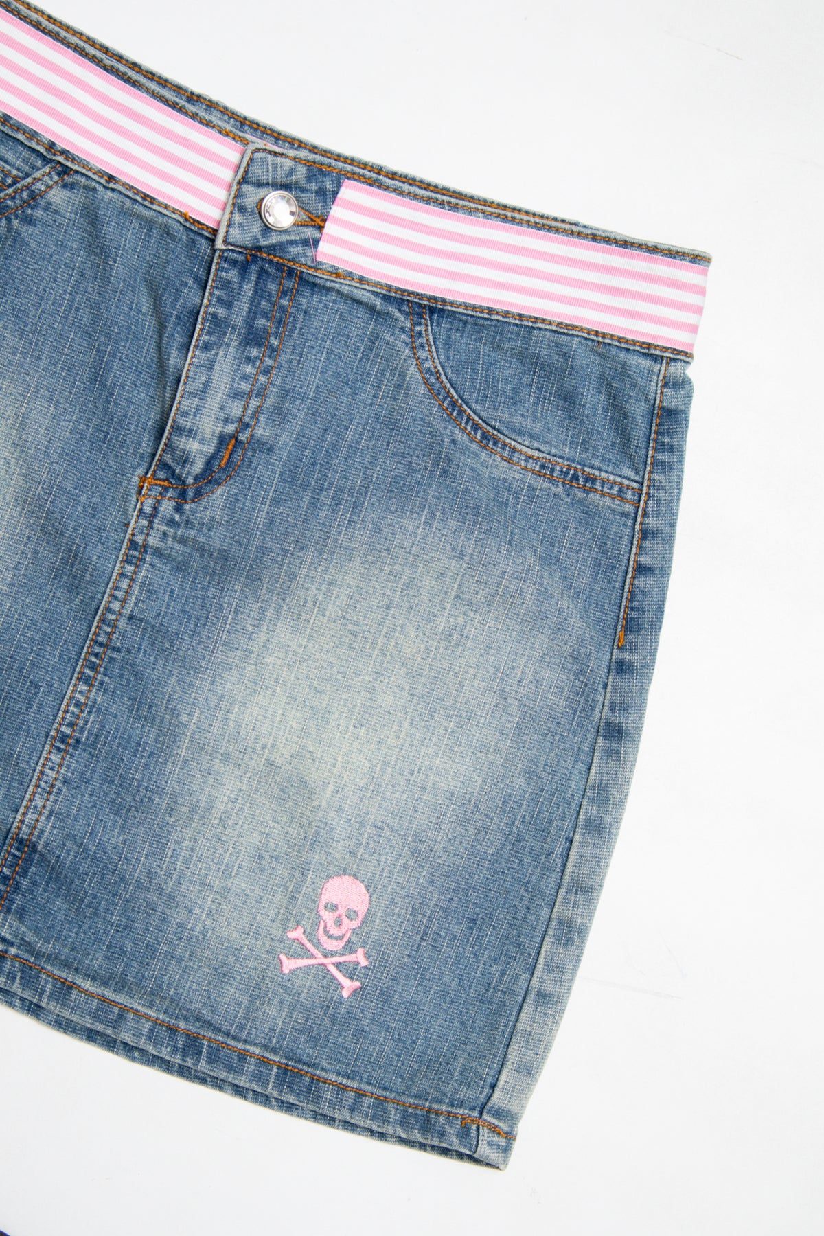 #168 Molly B Mini Skirt Blue | c. 209 | Size 8