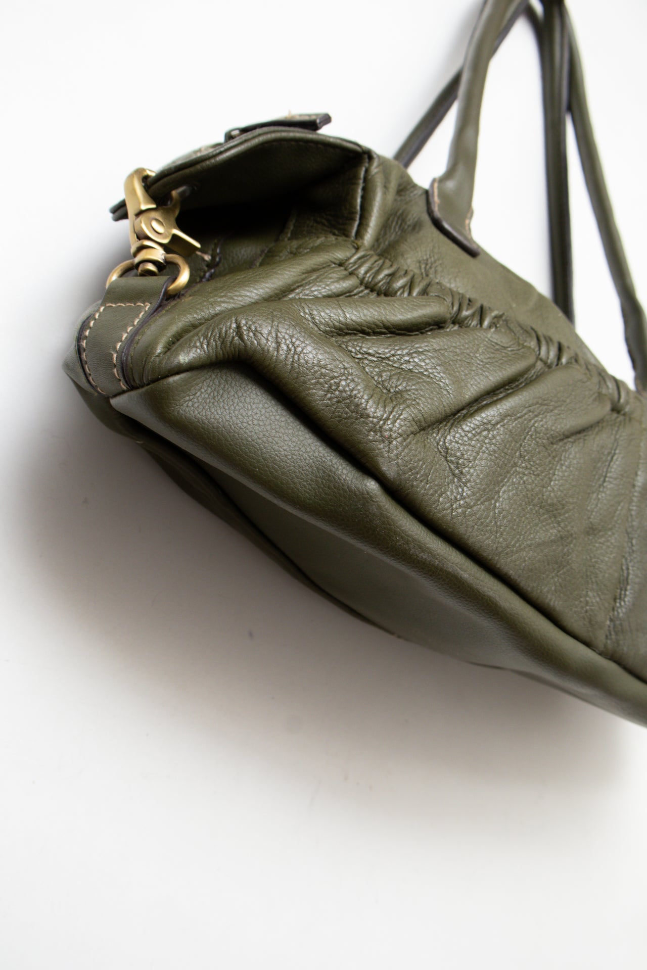 #179 Shoulder Bag Green | c. 206 | Size