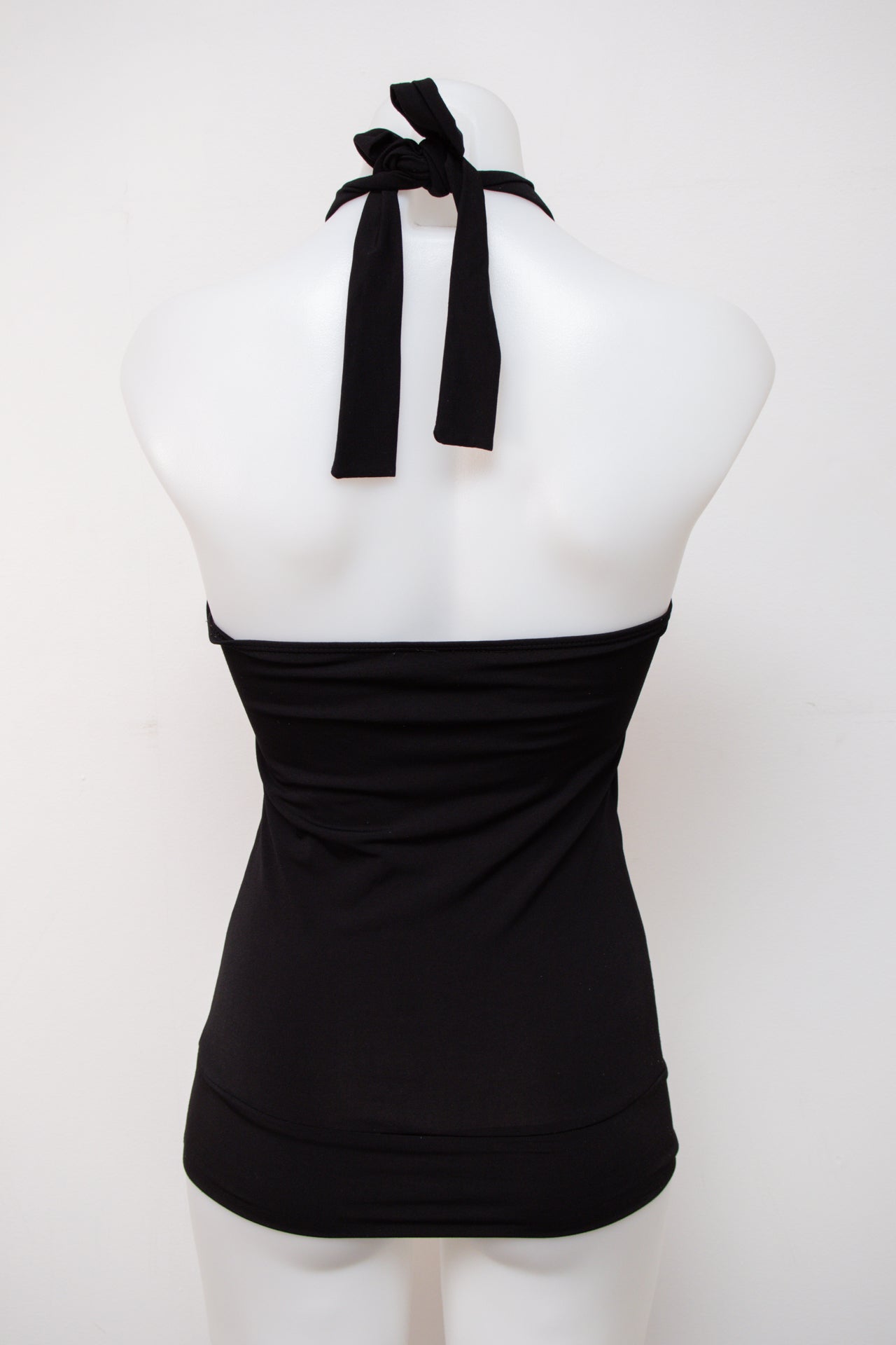 #008 Body Central Halter Top Black | c. | Size 6/8
