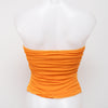 #100 Specchio Side Woman Camisole Top Orange | c. 206 | Size 6