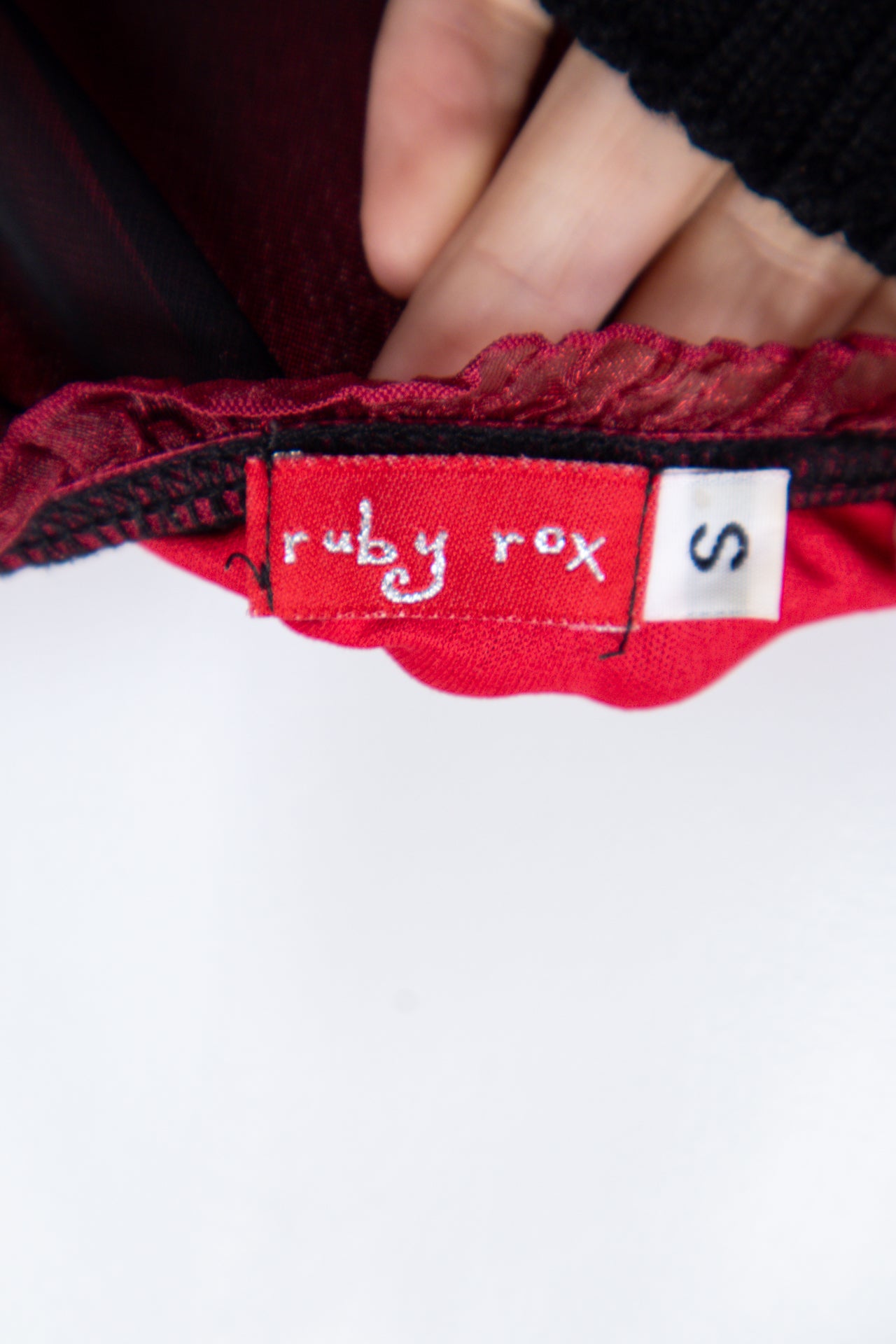 #128 Ruby Rox Camisole Red | c. 207 | Size 8