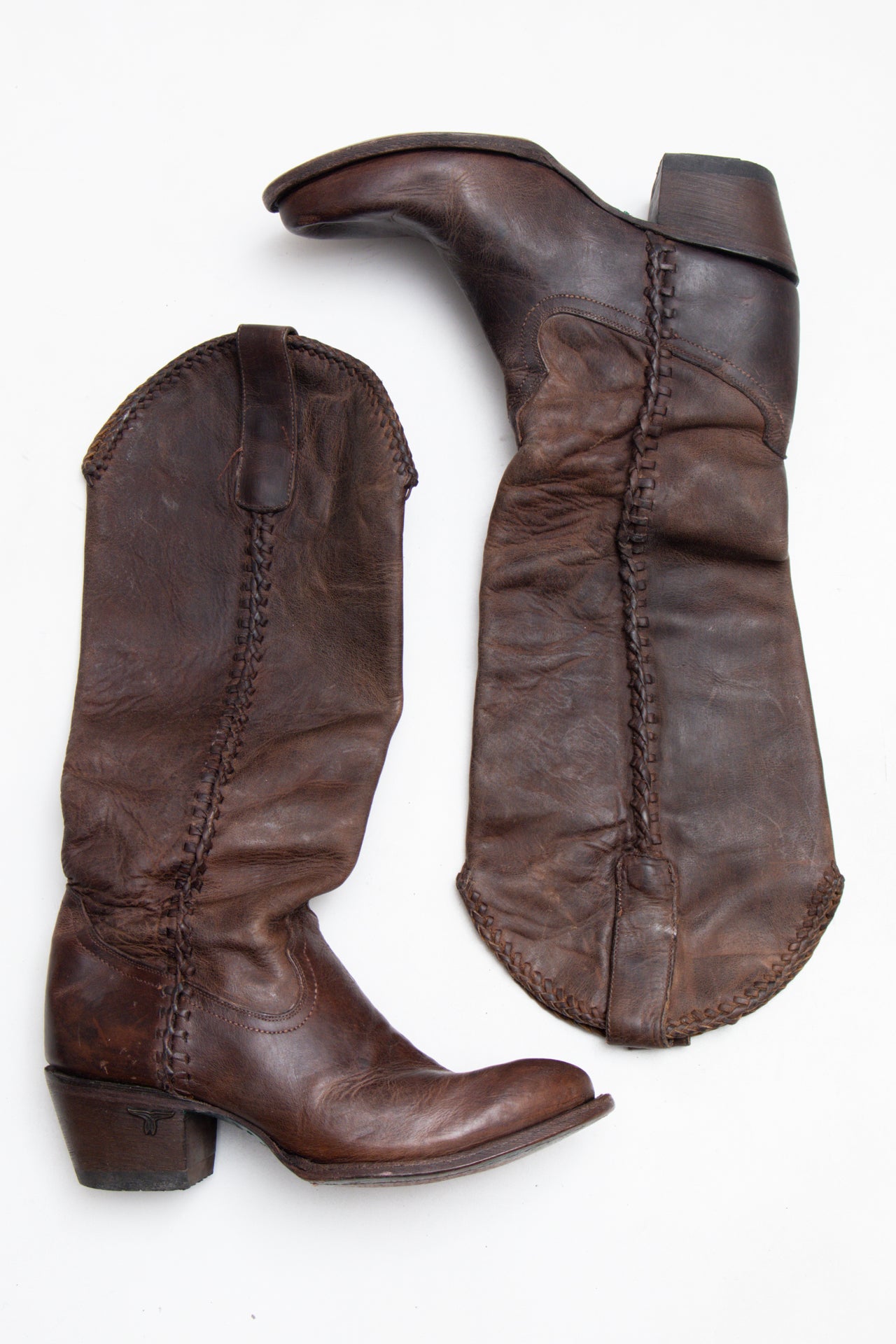 #167 Lane Boots Brown | c. 201 | Size 7