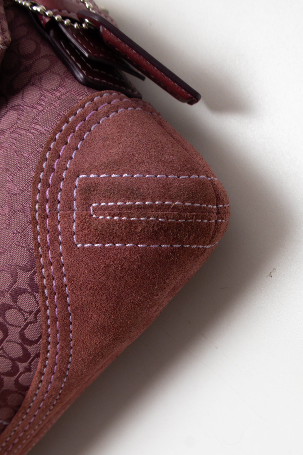 #193 Coach Shoulder Bag Brown | c. 189 | Size