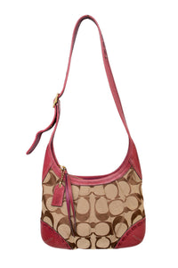 #206 Coach Shoulder Bag Brown | c. 194 | Size