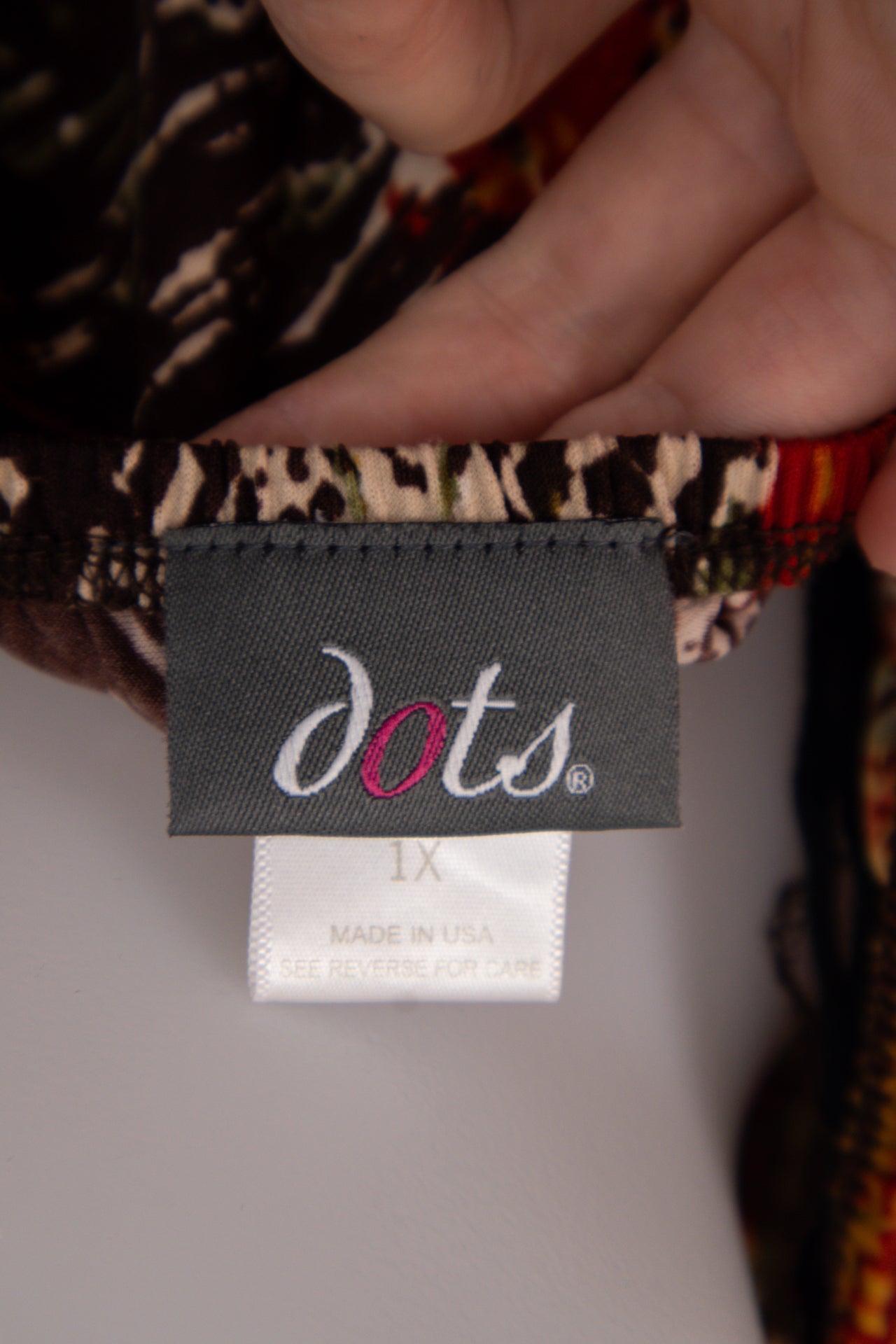 #114 Dots Cami Top Red | c. 206 | Size 8