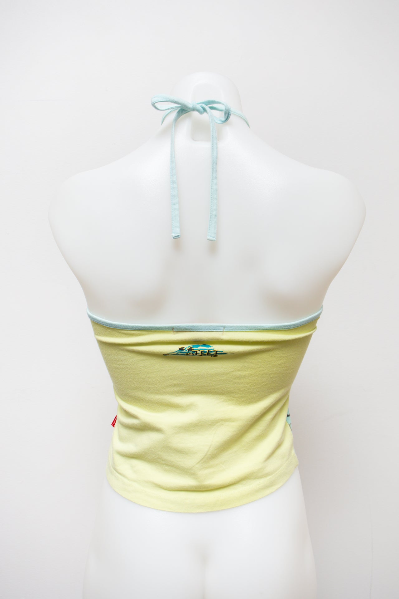 #105 10 Feet Halter Top Yellow | c. 190 | Size 6