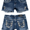 #130 Vigoss Denim Shorts Blue | c. 189 | Size 8