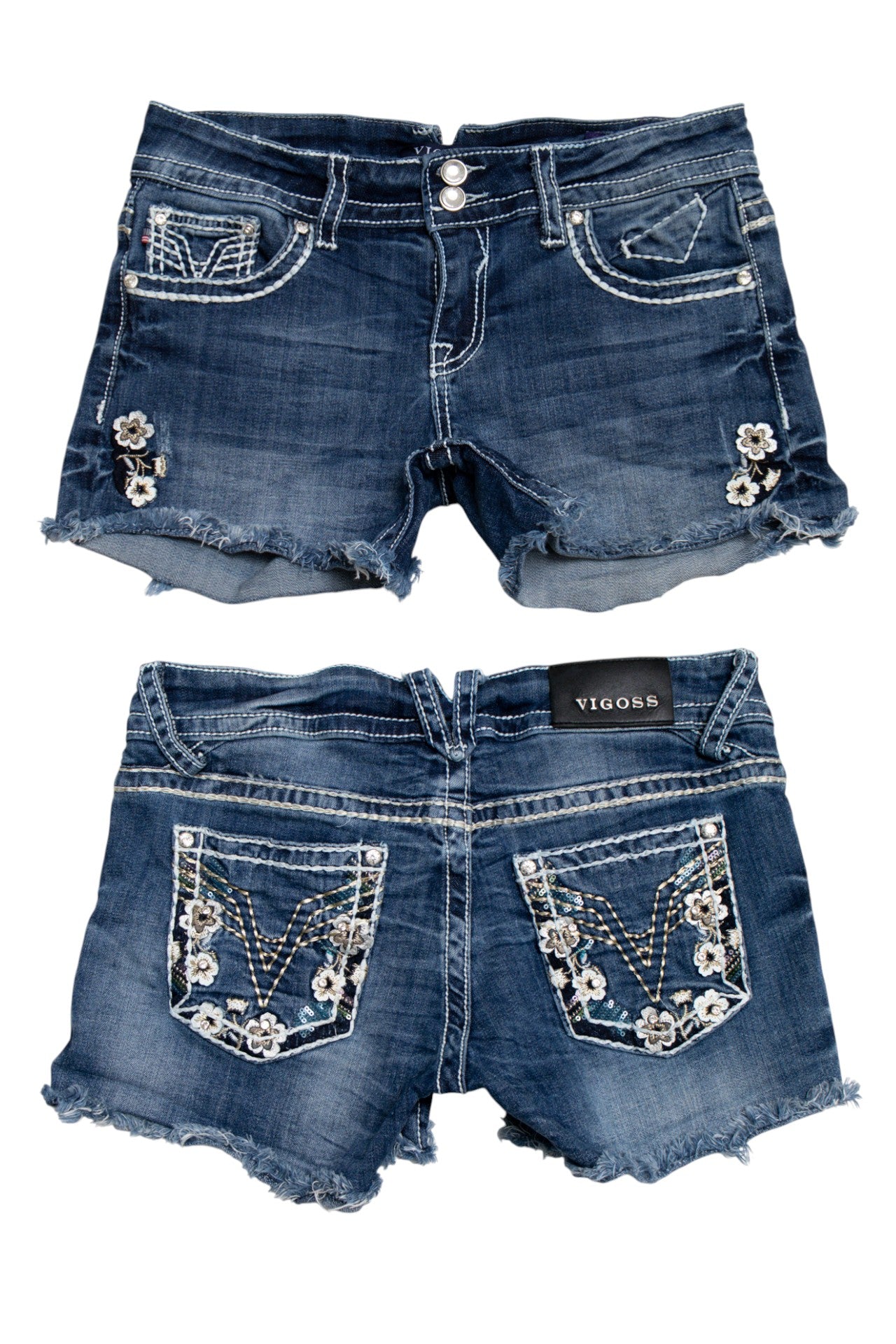 #130 Vigoss Denim Shorts Blue | c. 189 | Size 8