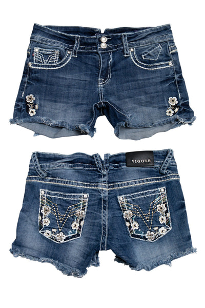 #130 Vigoss Denim Shorts Blue | c. 189 | Size 8