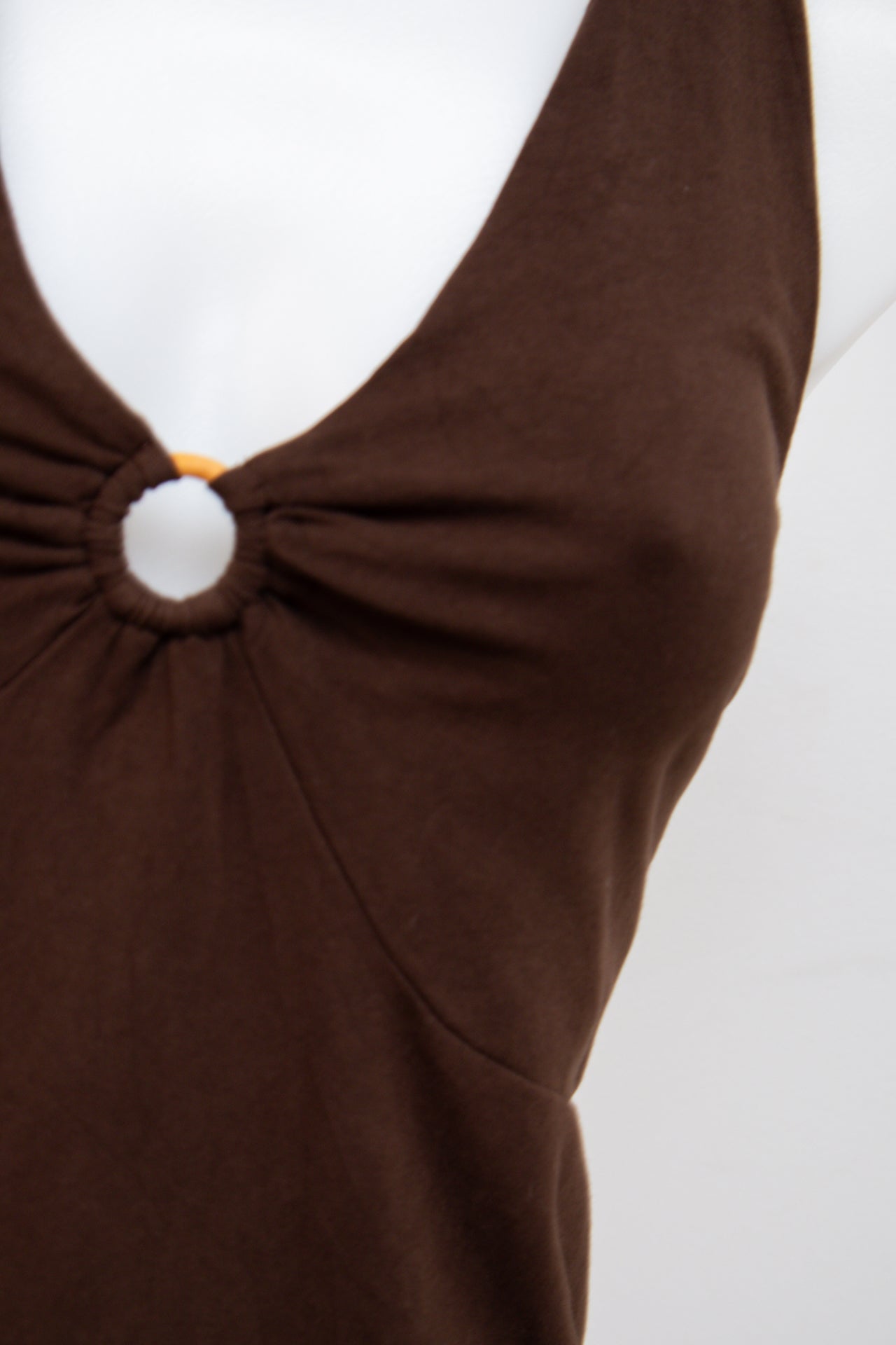 #014 Jones New York Sport Halter Top Brown | c. 202 | Size 10/12