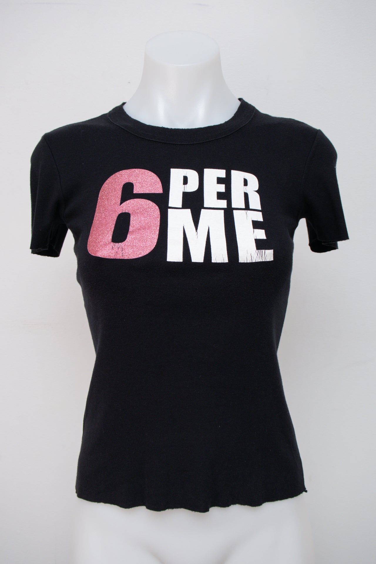 #097 United Colors Of Benetton T-shirt Black | c. 199 | Size 8