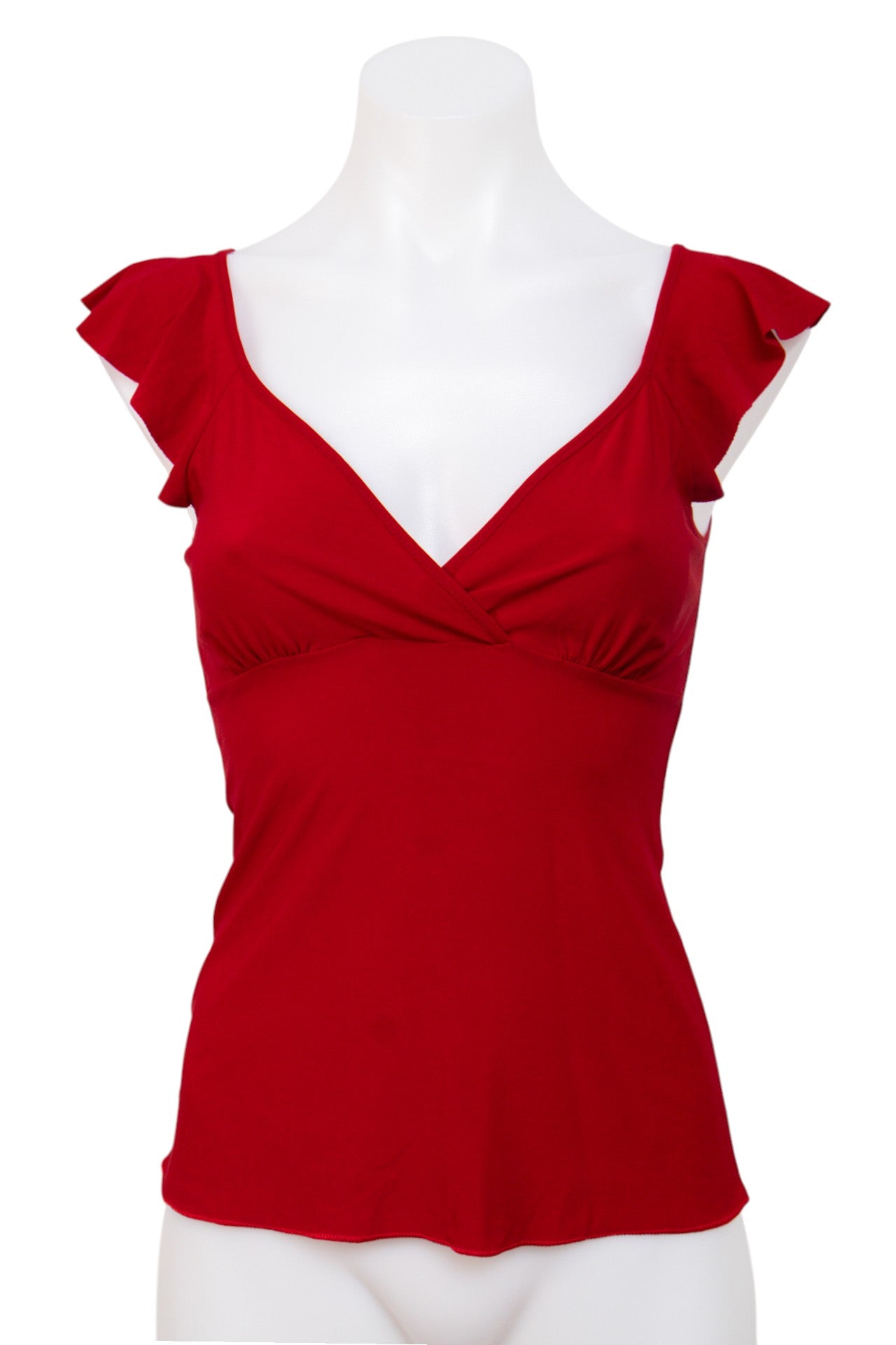 #086 Easel Camisole Top Red | c. | Size 8