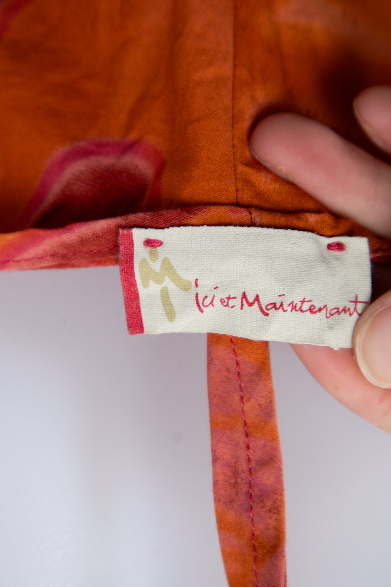 #023 Ici Et Maintenant Halter Top Red | c. 200 | Size 8