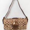 #201 Coach Shoulder Bag Brown | c. | Size