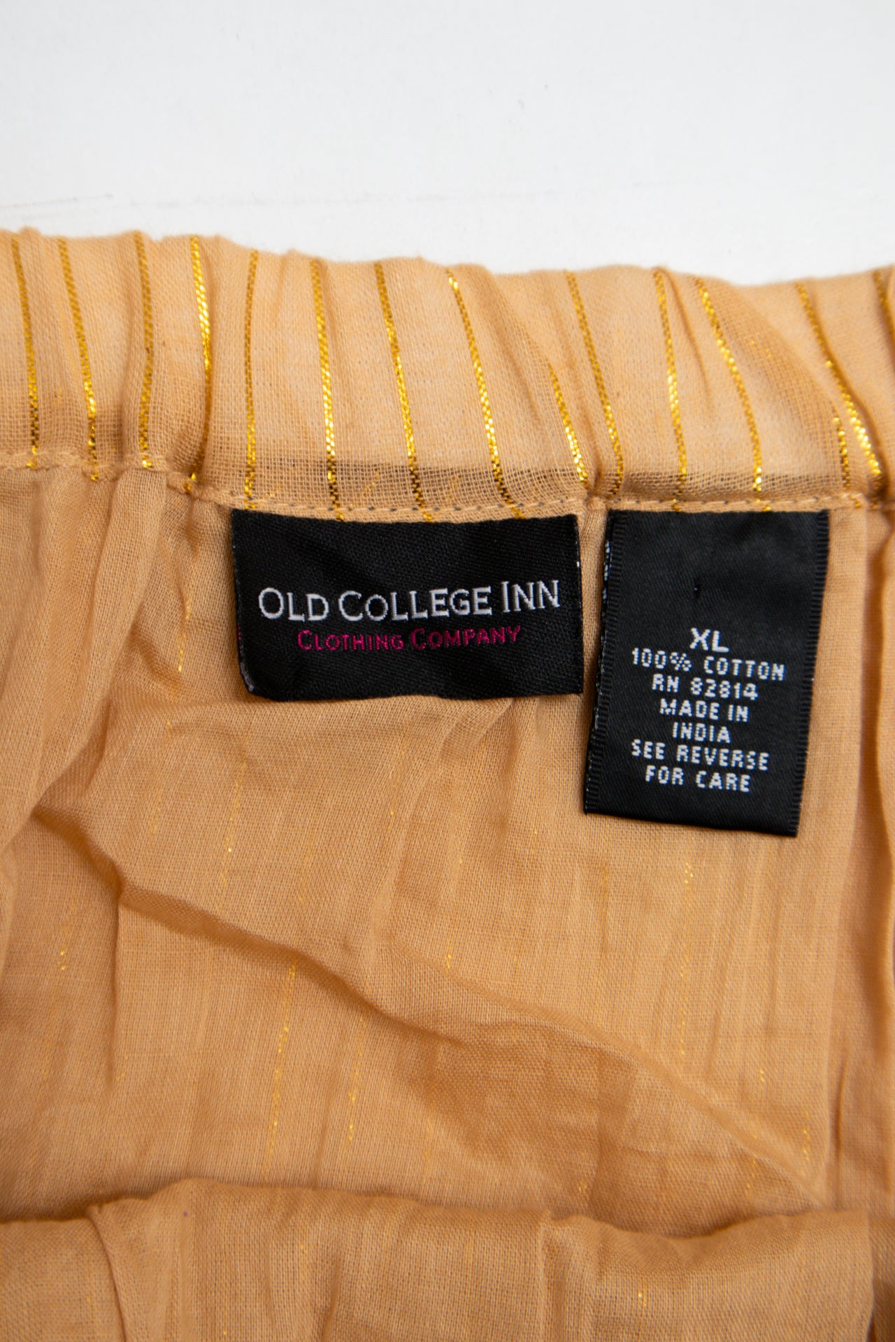 #157 Old College Inn Clothing Company Skirt Beige | c. 183 | Size 14