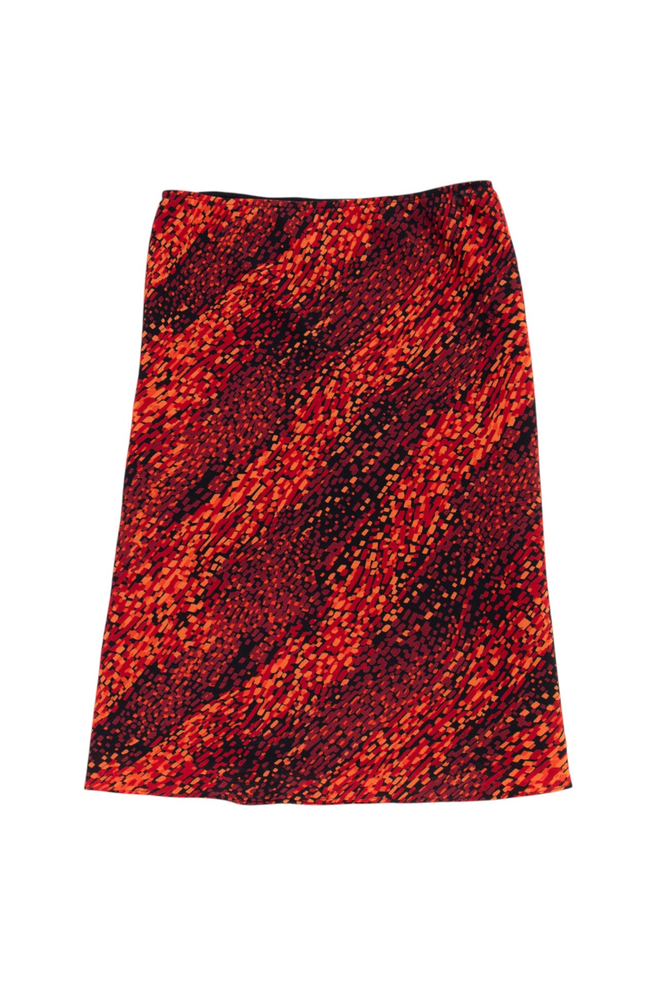 #109 New York & Company Long Skirt Red | c. 213 | Size 10