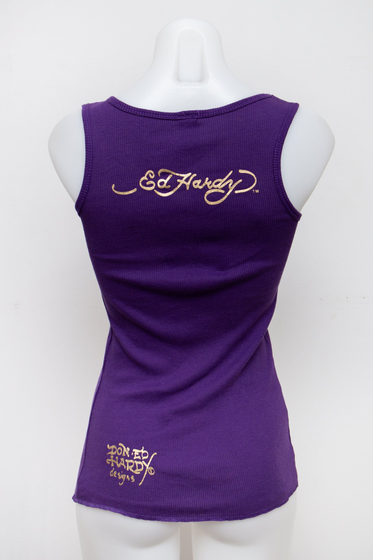 #43 Ed Hardy Tank Top Purple | c. 193 | Size 8