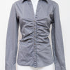 #82 New York & Company Shirt Blue | c. 195 | Size 8