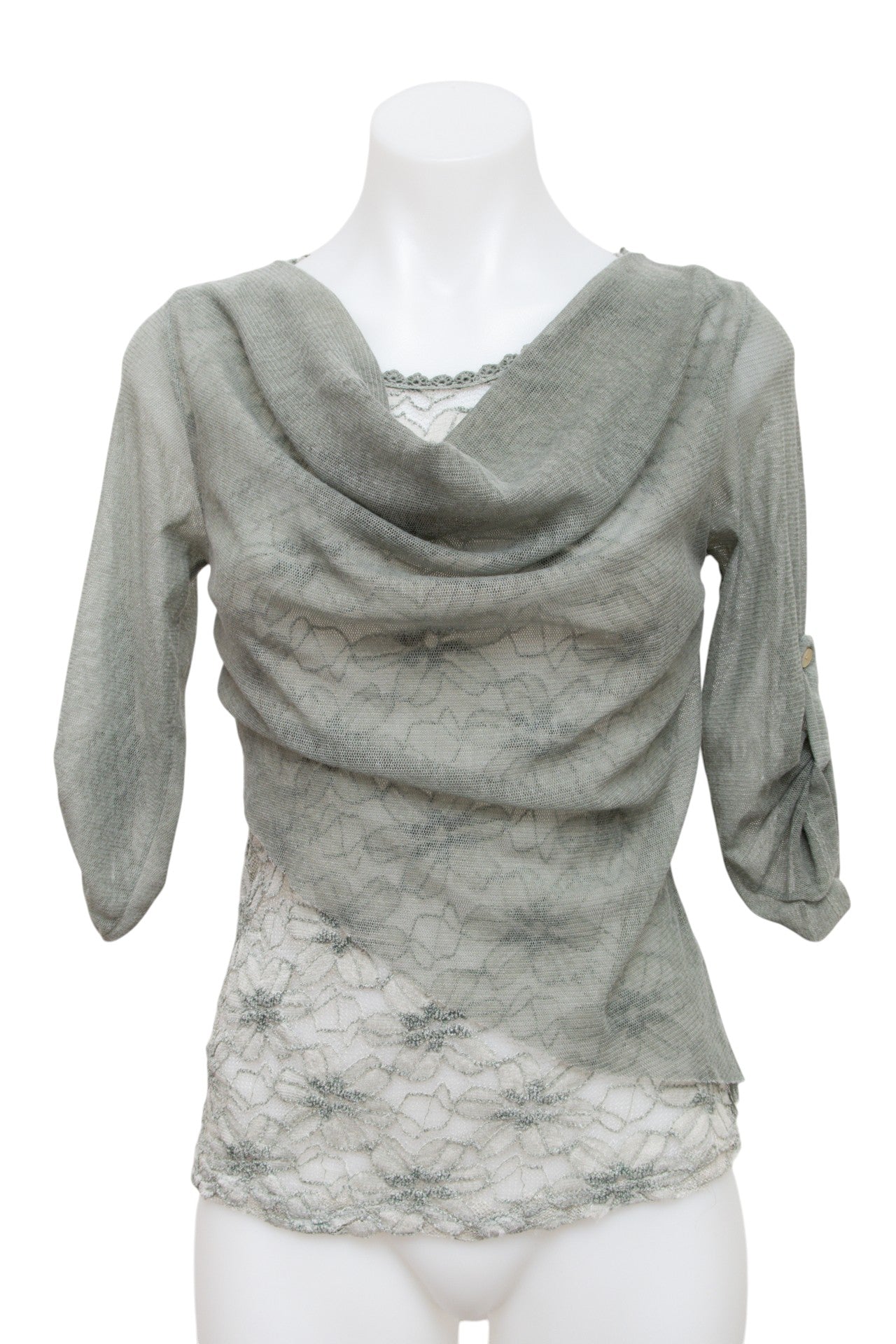 #65 Cami Top Green | c. 194 | Size 8